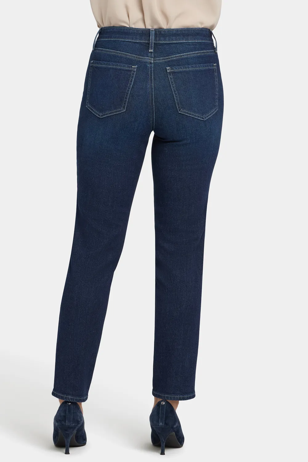 NYDJ Margot Girlfriend Jeans Petite Midnight Breeze Denim