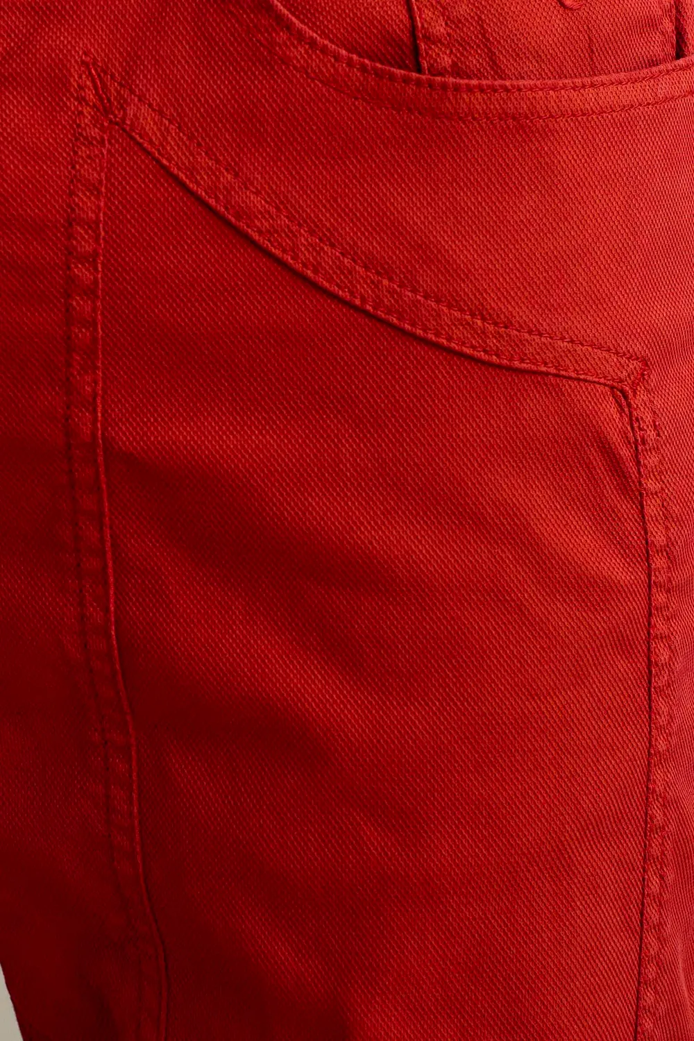 Jeckerson John Slim Fit Hose dunkelorange Stretch