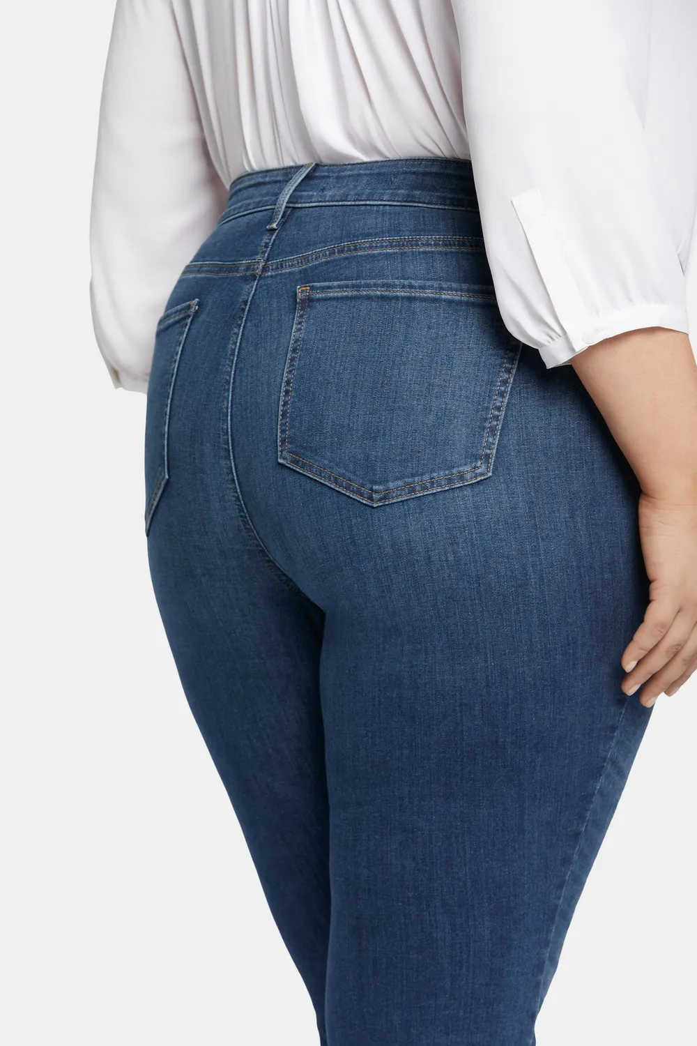 NYDJ Marilyn Straight Jeans Cooper Plus gerade