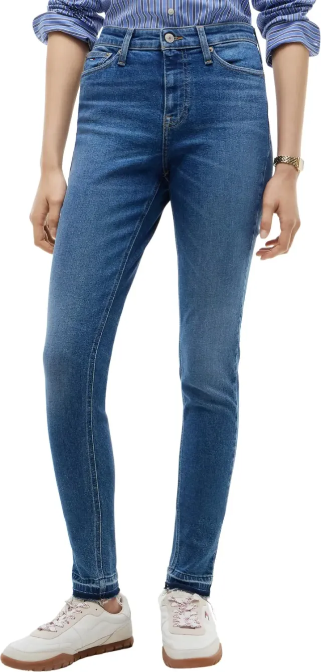 Tommy Jeans Nora Skinny Jeans 29W/34L Mid Rise Denim