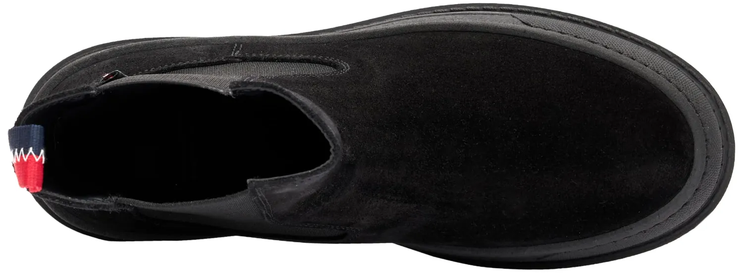 Tommy Jeans Foxing Suede Chelsea Boots Schwarz 38