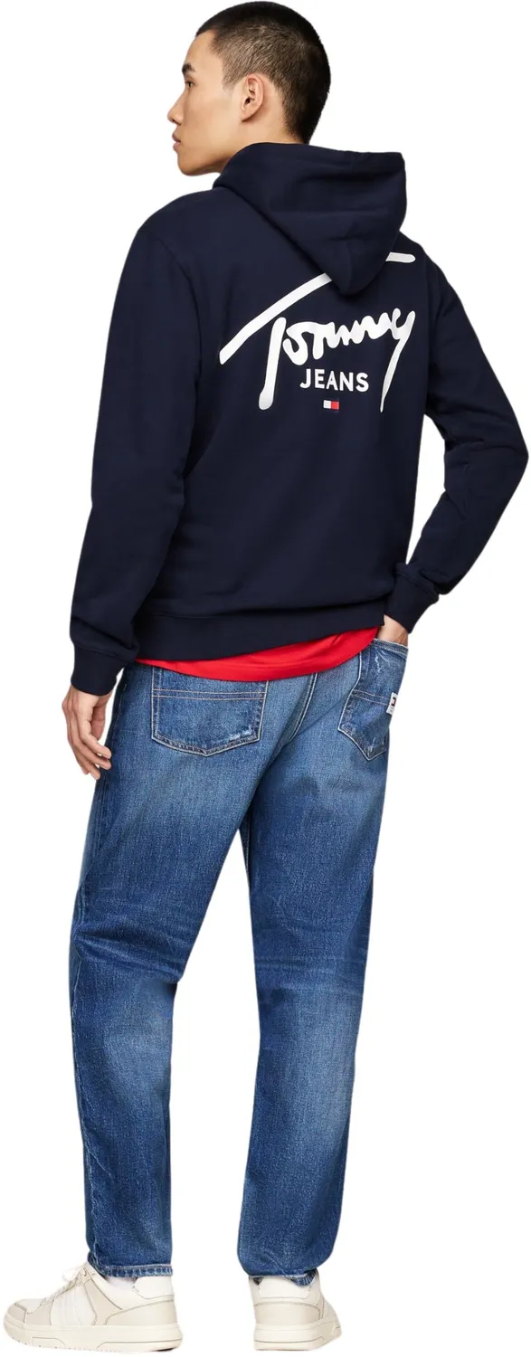 Tommy Jeans Entry Graphic Hoodie Dunkelblau Kapuze