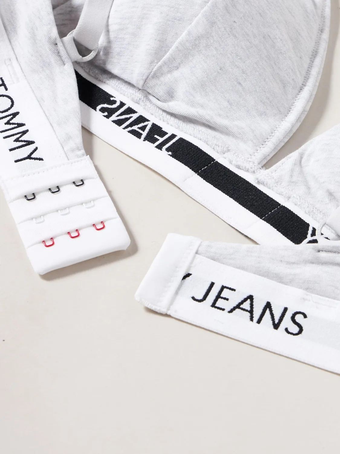 Tommy Jeans Triangel BH Padded Stretch XL Grau