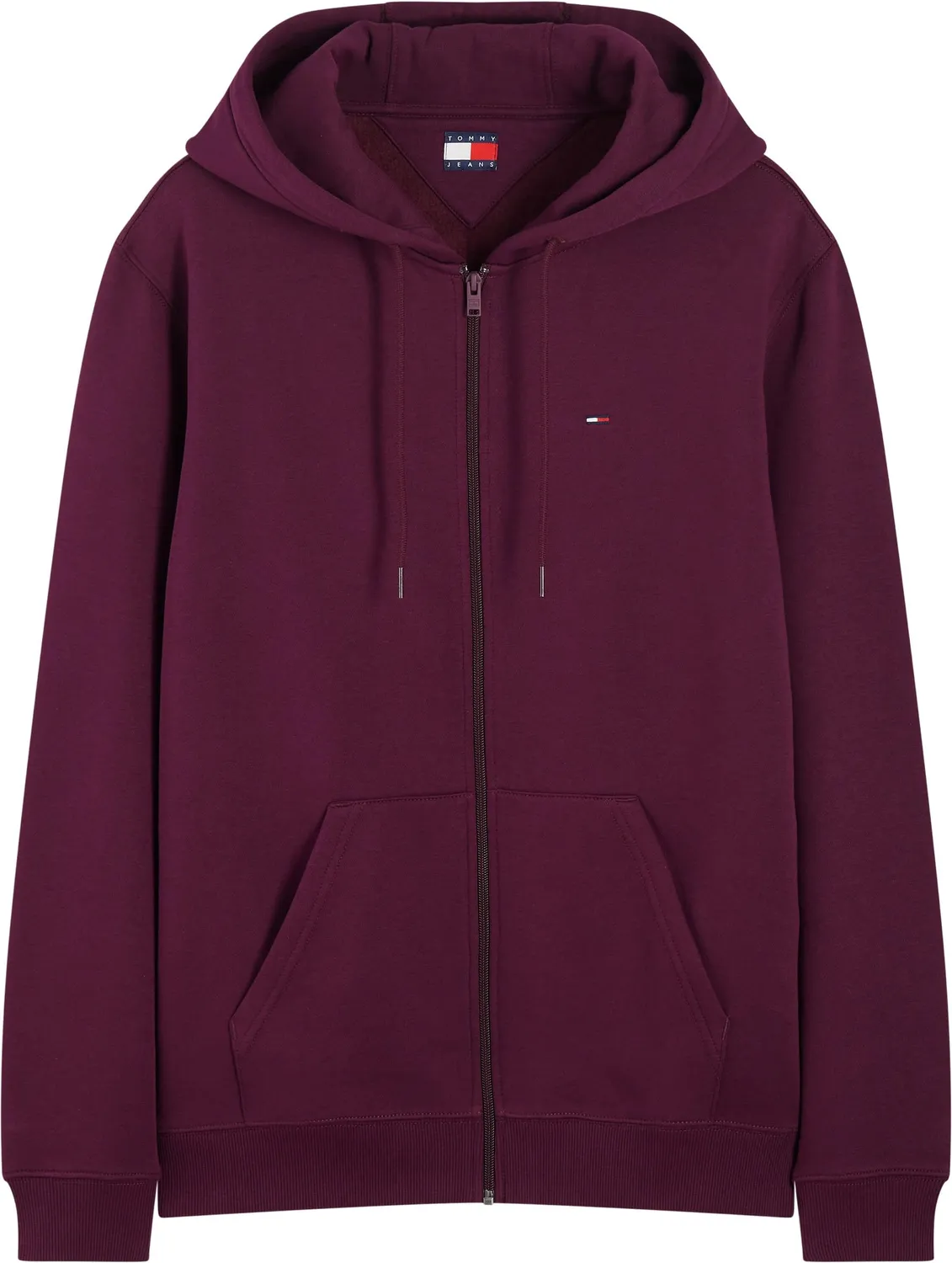 Tommy Jeans TJM DM0DM20743 Zip-Hoodie Violett XXL Fleece
