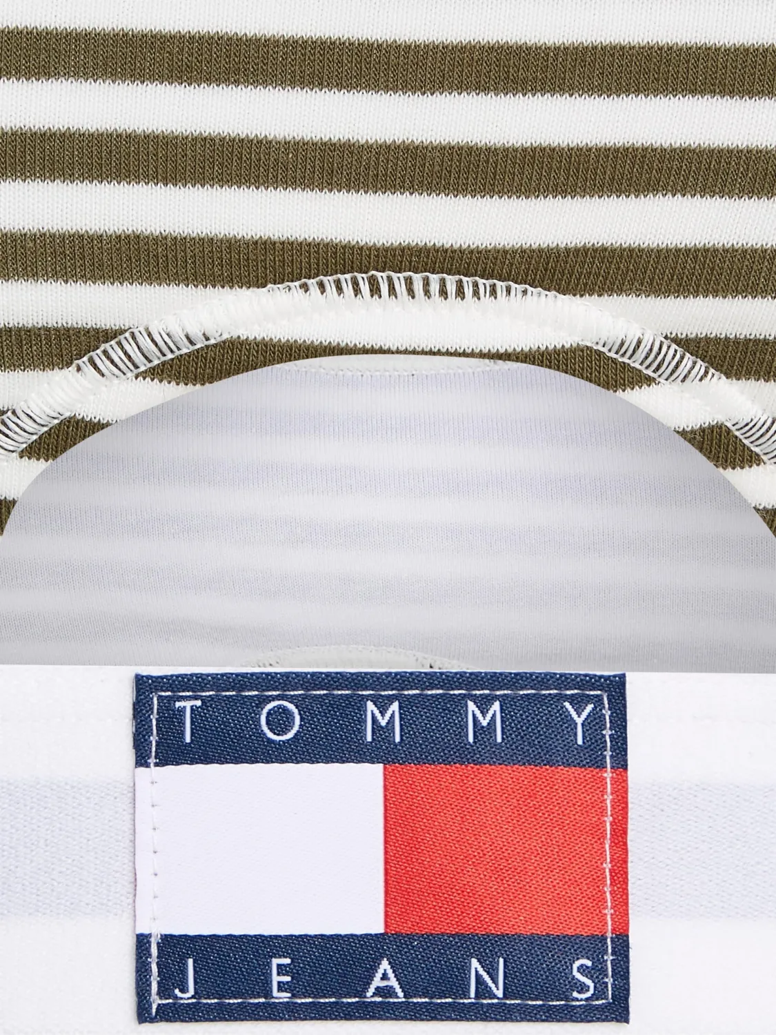 Tommy Jeans Keyhole Bralette Damen BH Print