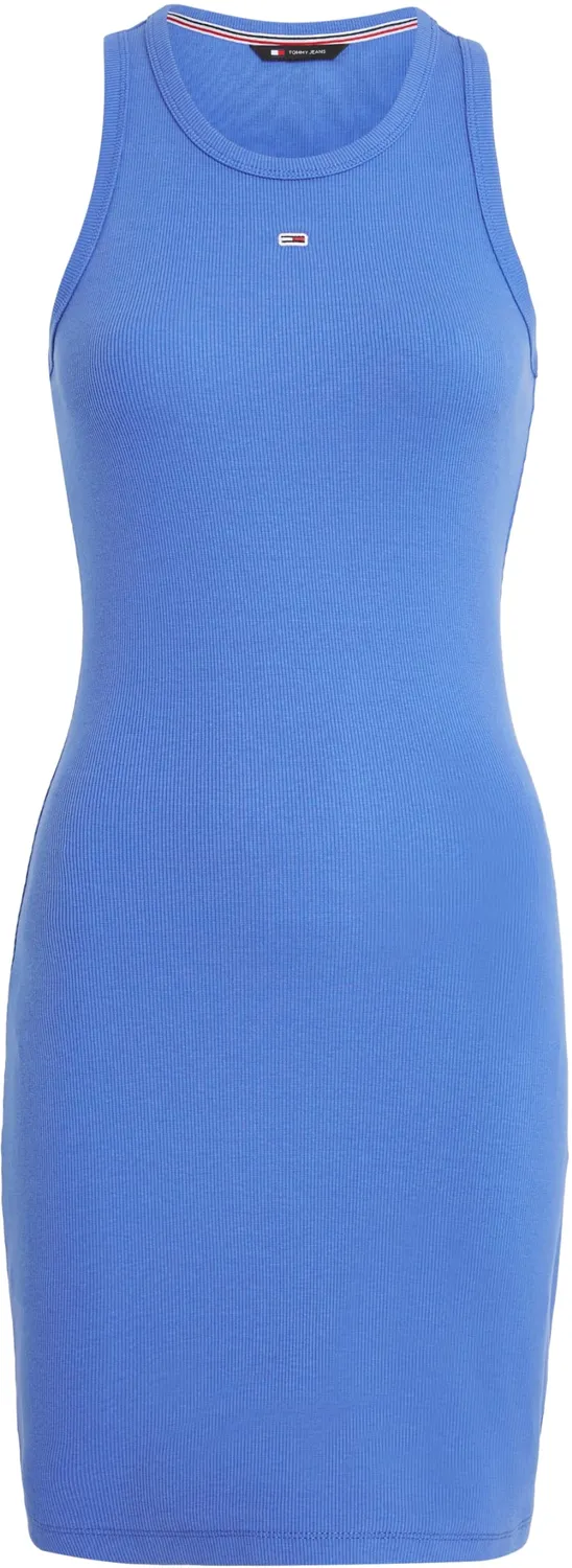 Tommy Jeans Damen Bodycon Kleid S Schwarz Stretch