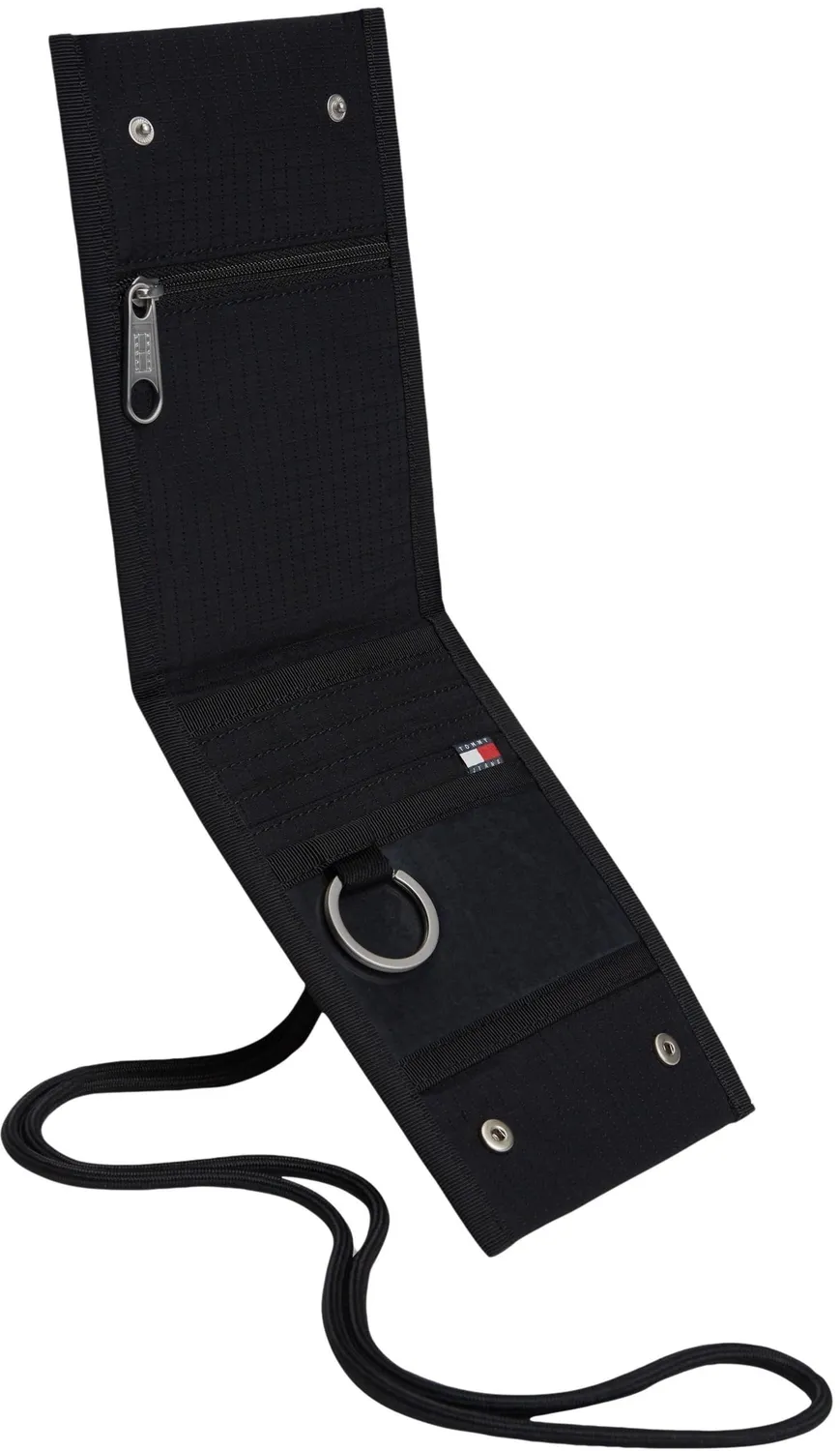 Tommy Jeans Daily Ripstop Trifold Geldbörse Schwarz Einheitsgröße