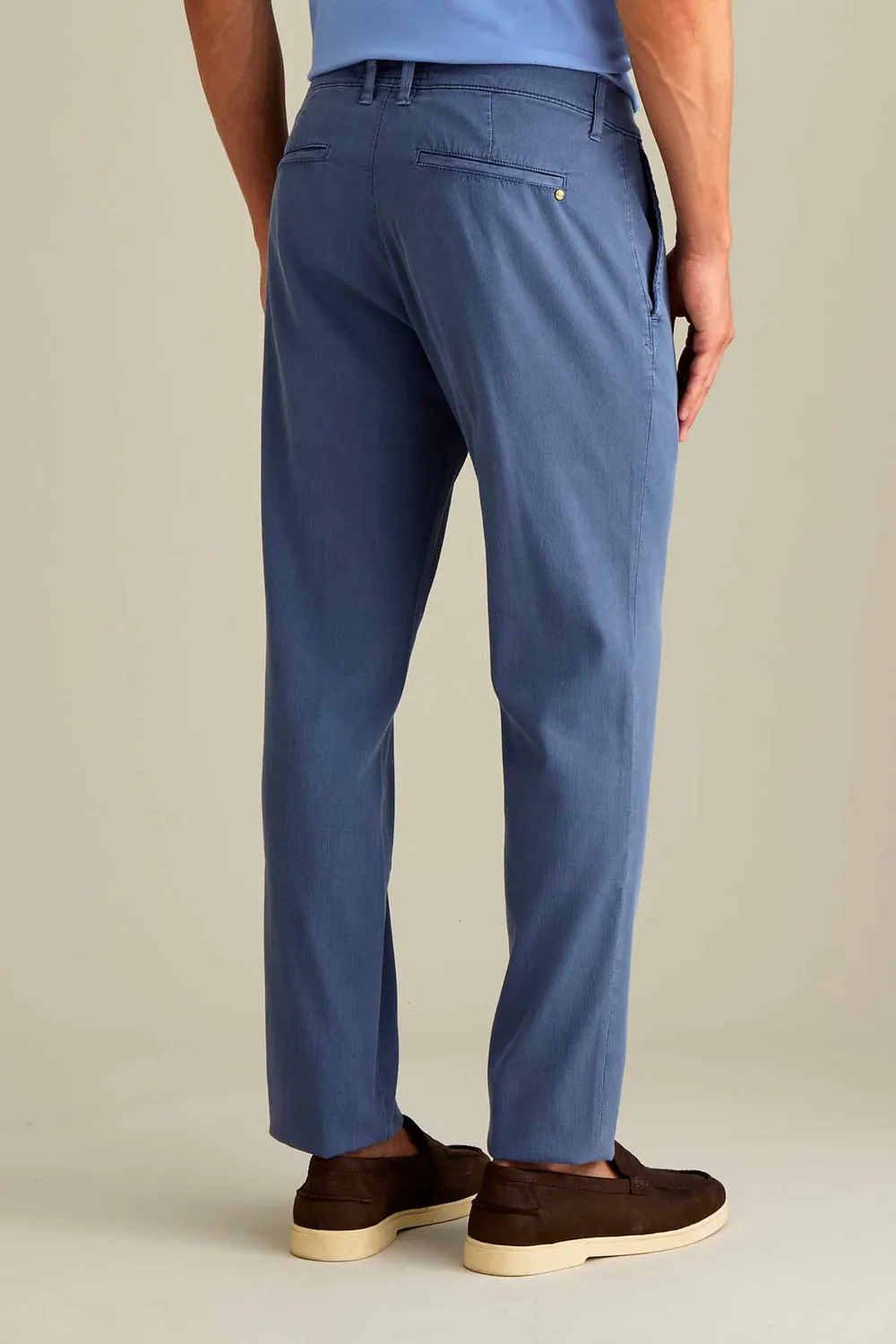 Jeckerson Jack Slim Fit Chino mittelblau Tencel