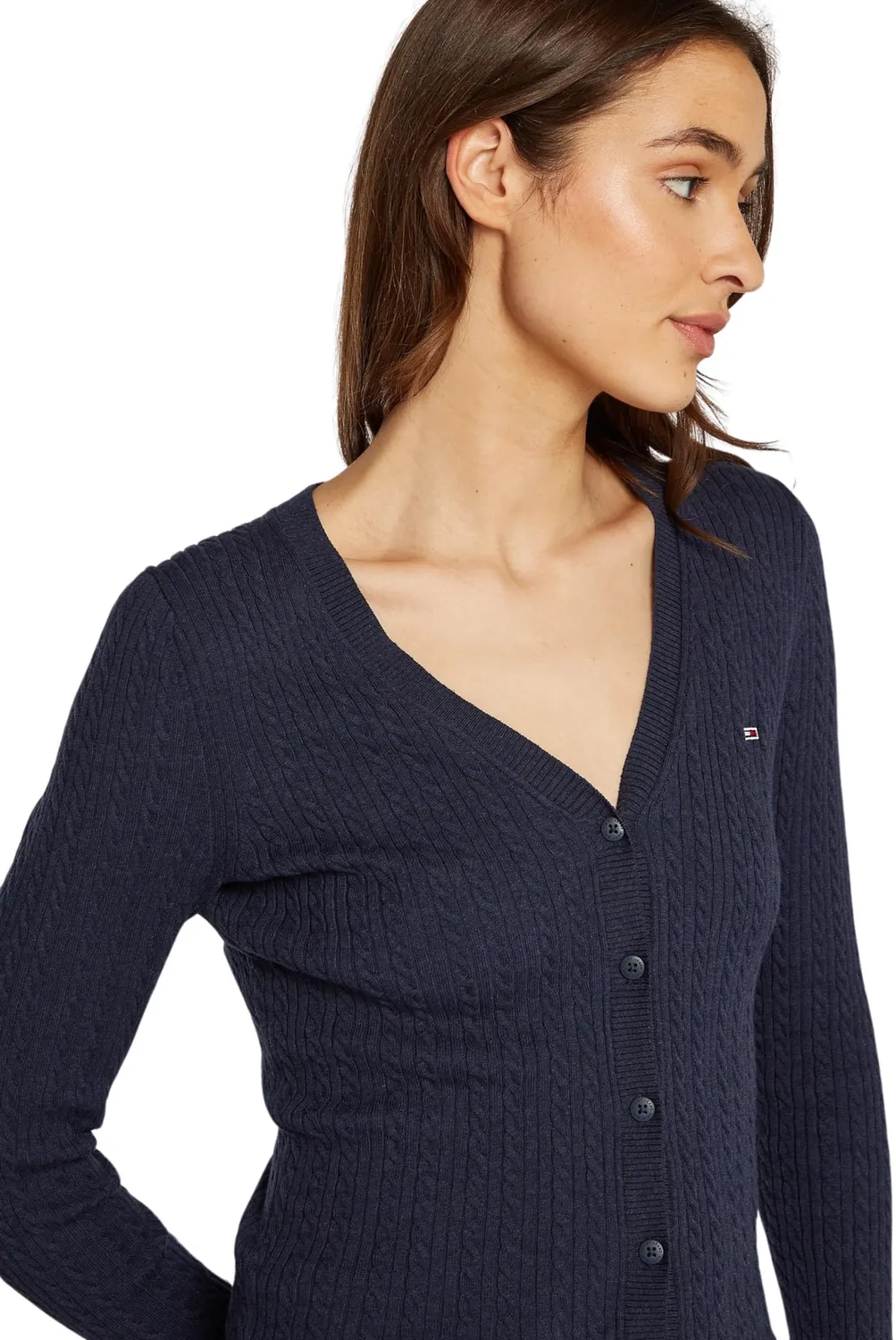 Tommy Jeans Cable Essential Cardigan XL Zopfstrick