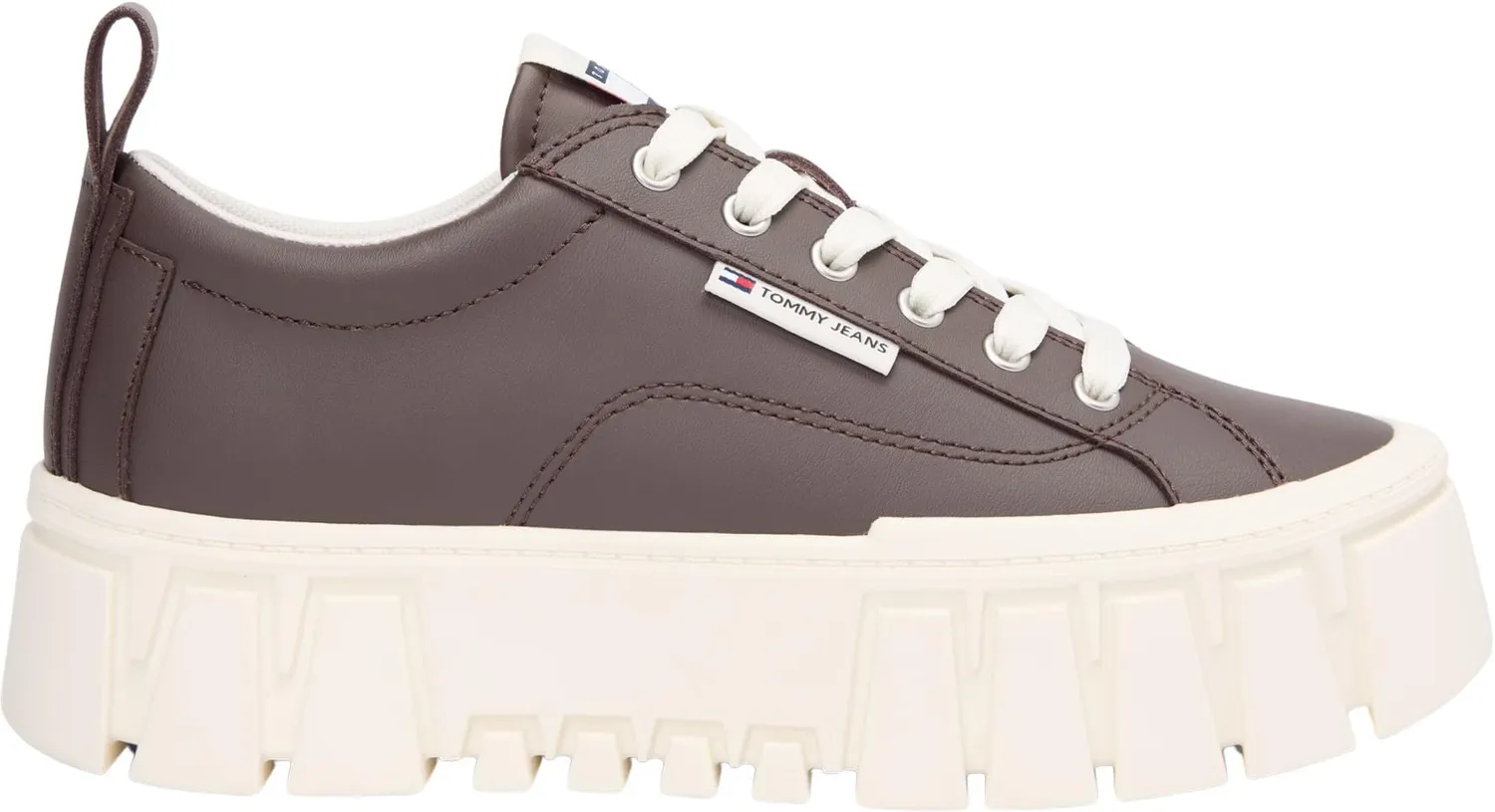 Tommy Jeans TJW EN0EN03008 Flatform Sneaker Braun 40