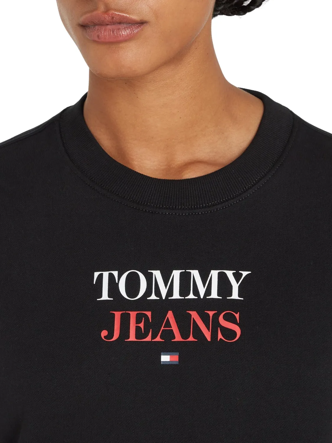 Tommy Jeans Crew Neck Sweatshirt Damen Baumwolle
