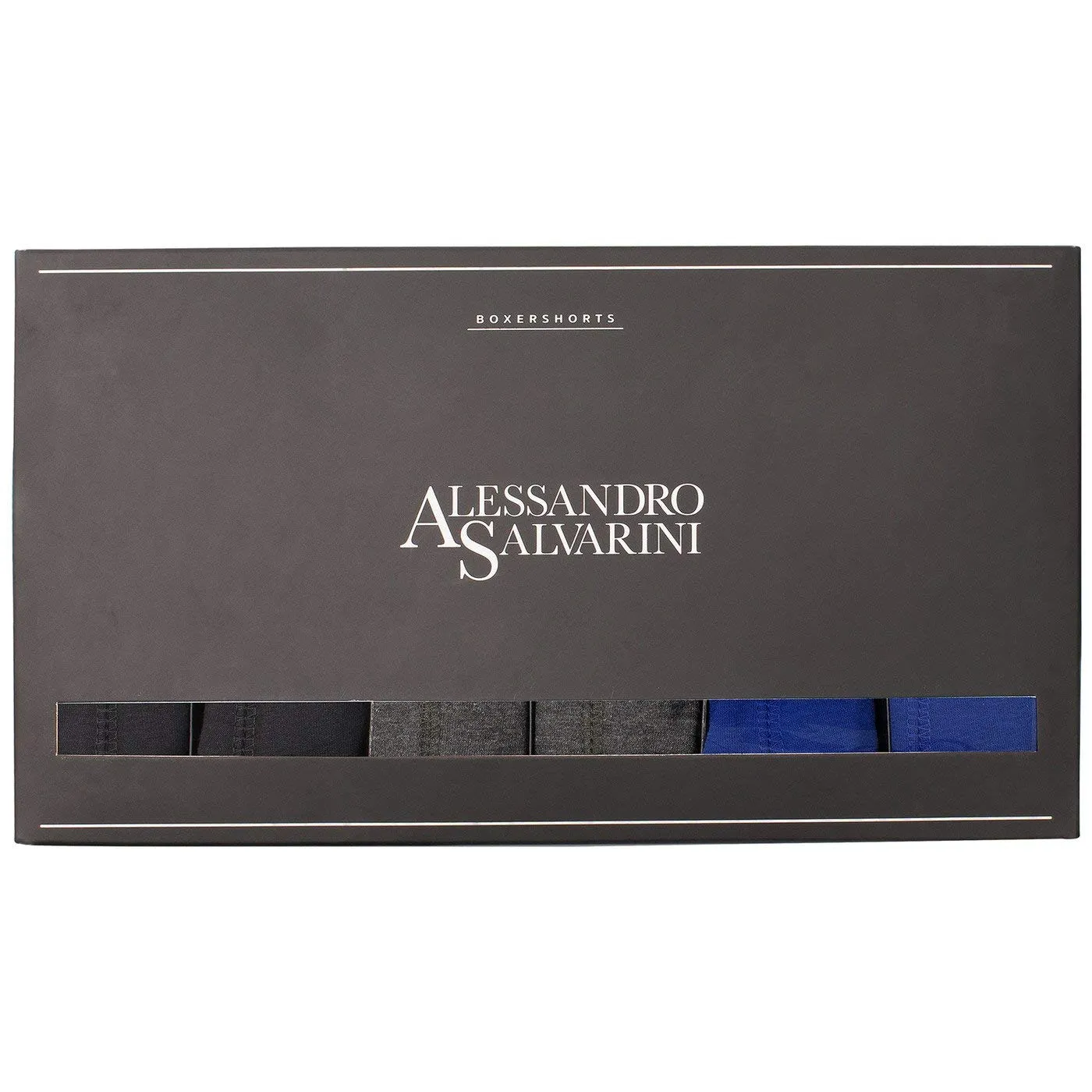 Alessandro Salvarini AS-120 Boxershorts 6er Set Baumwolle