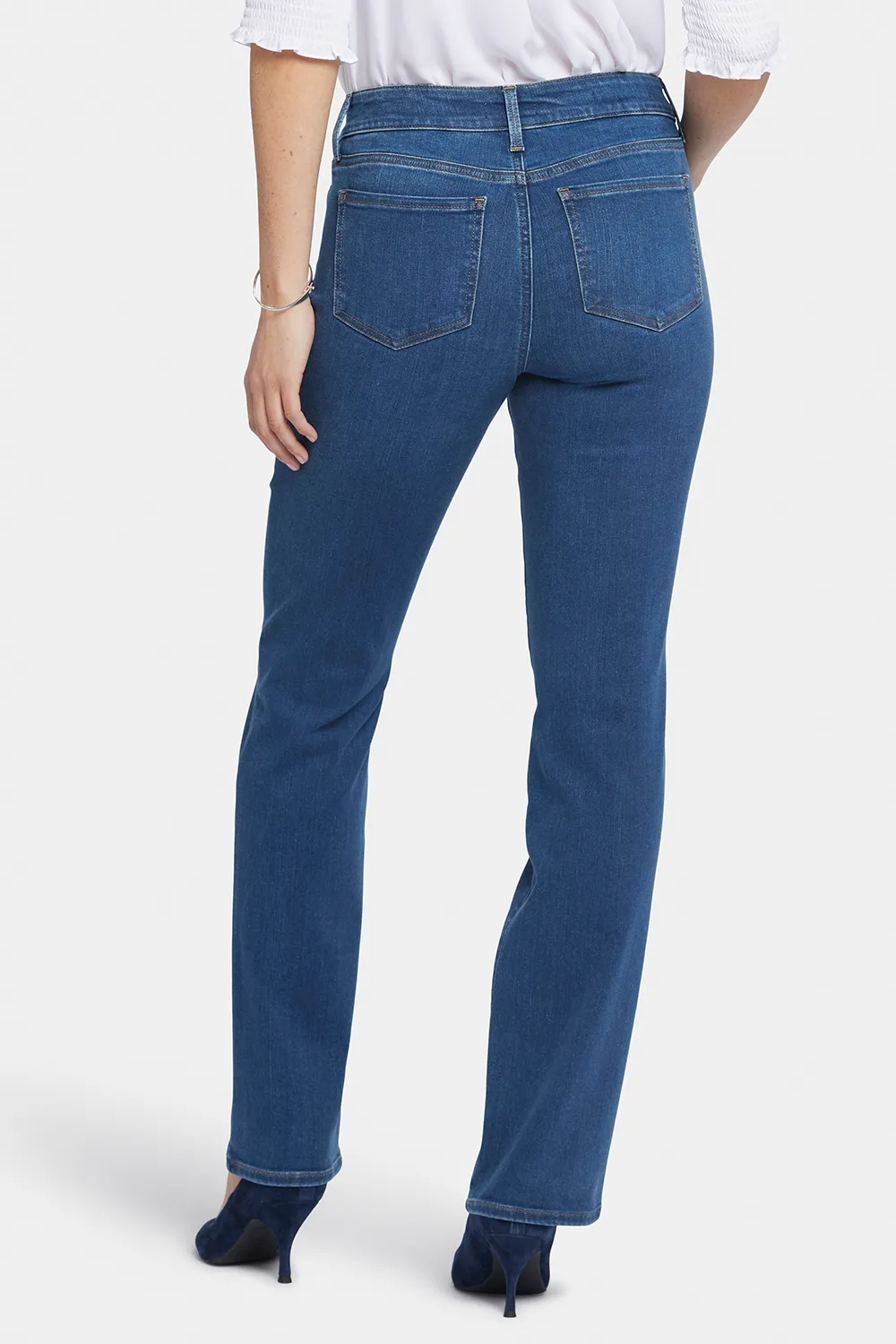 NYDJ Marilyn Straight Jeans Presidio blau straight