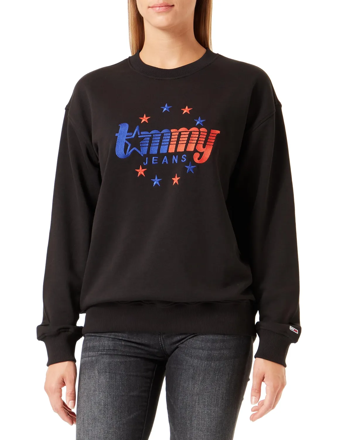Tommy Jeans TJW Relaxed Tommy Stars DW0DW17688 Sweatshirt