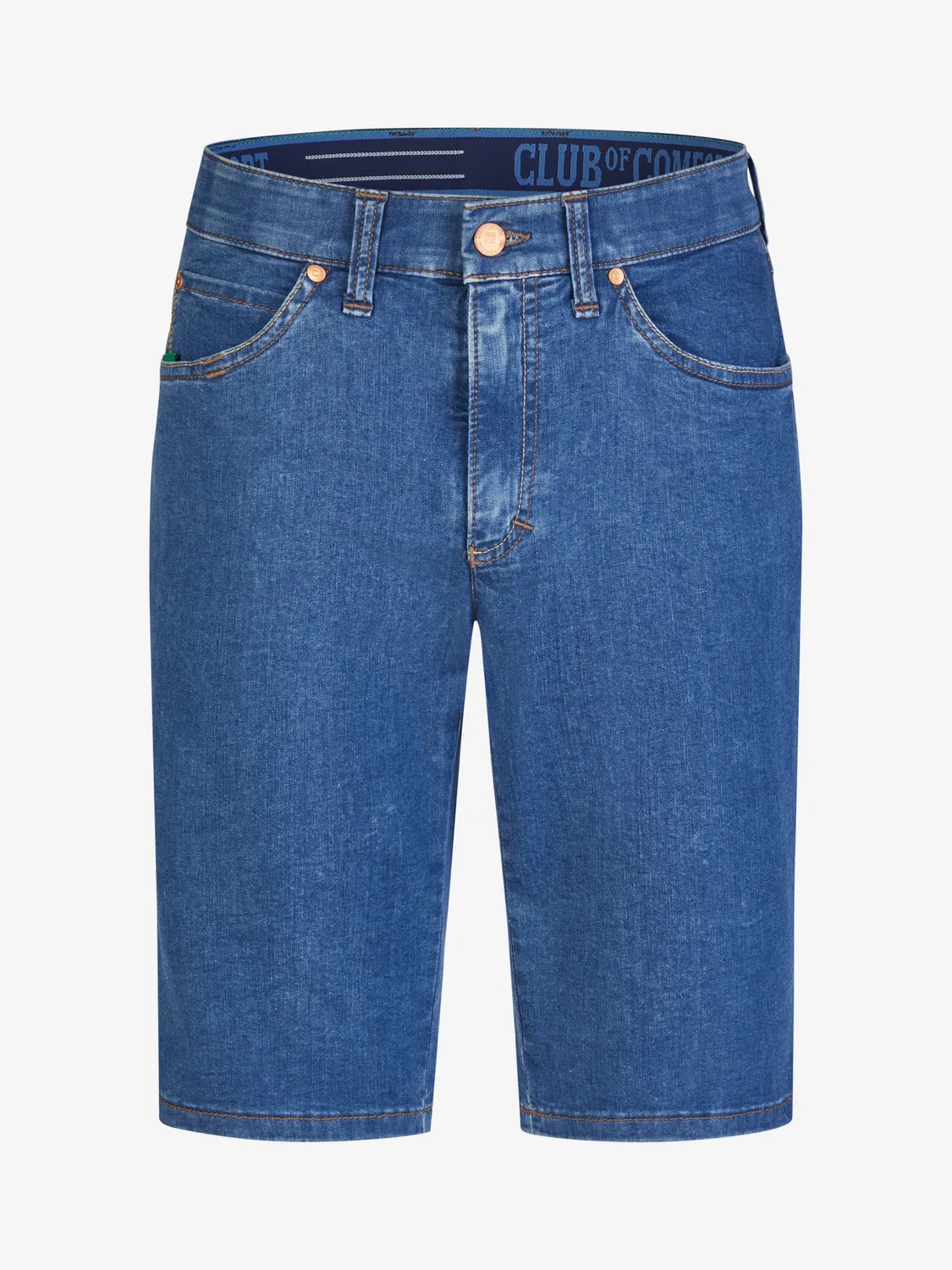 Club of Comfort Espana 6516 Bermuda-Shorts jeansblau Stretch