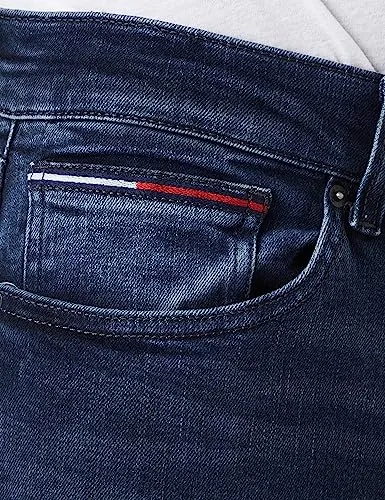 Tommy Jeans Herren Denimhose Stretch Denim Blau