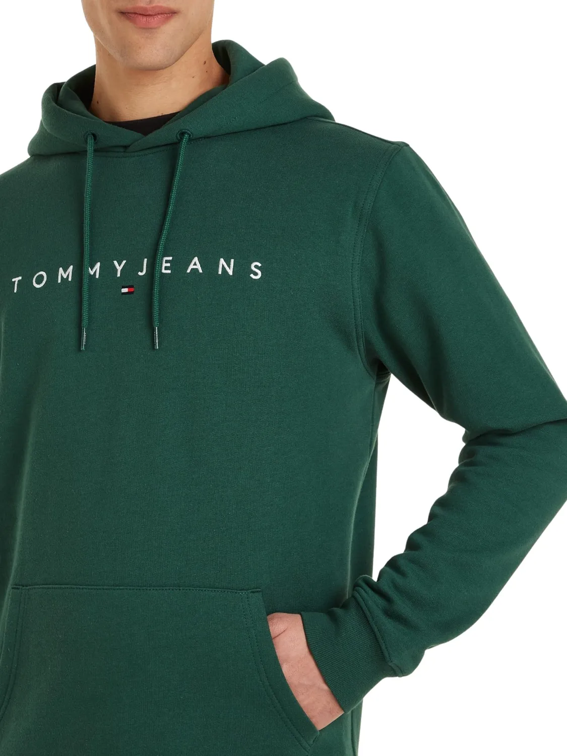 Tommy Jeans Hoodie Herren mit Kapuze angeraut