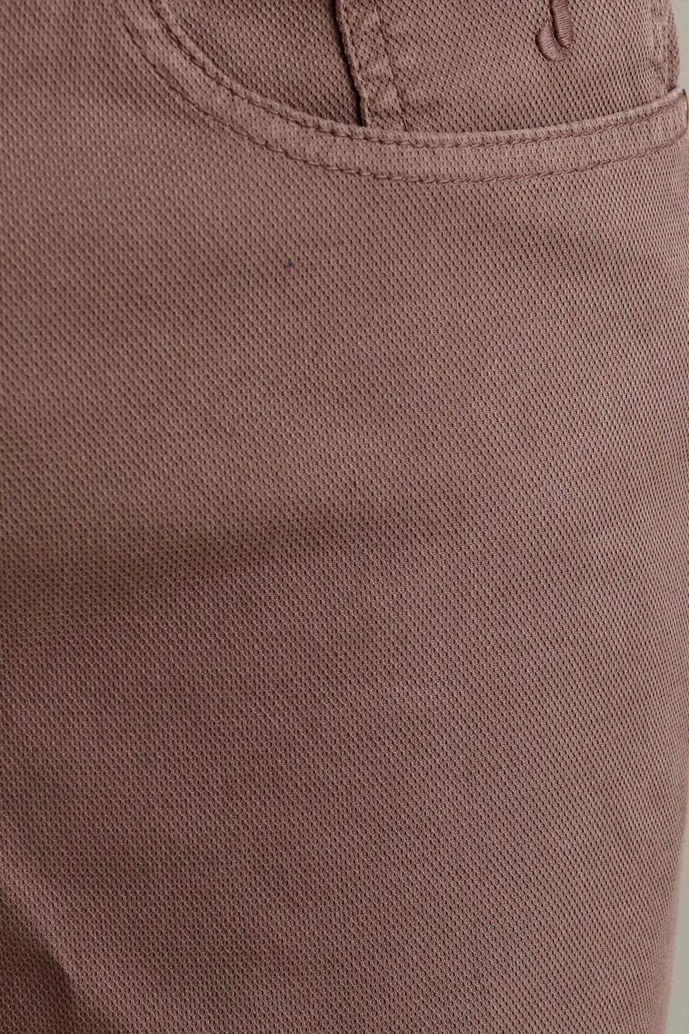 Jeckerson Jordan Slim Fit Hose schokobraun Baumwolle