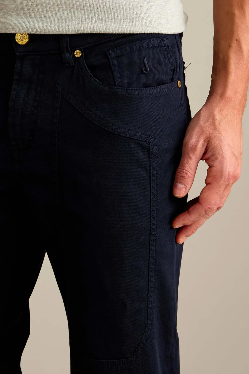 Jeckerson John Toppa Herrenhose Slim Fit Dunkelblau