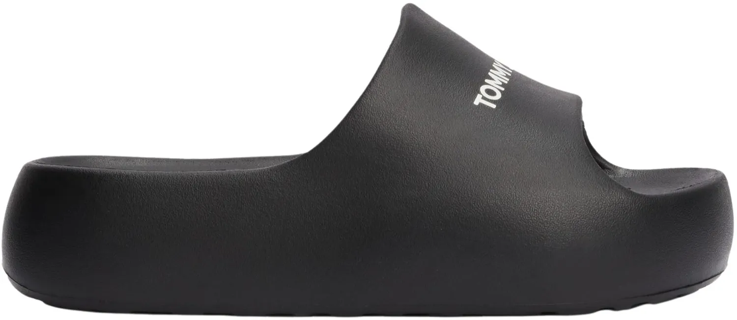 Tommy Jeans Flatform Pool Slide Badeschlappen Plateau Gummi