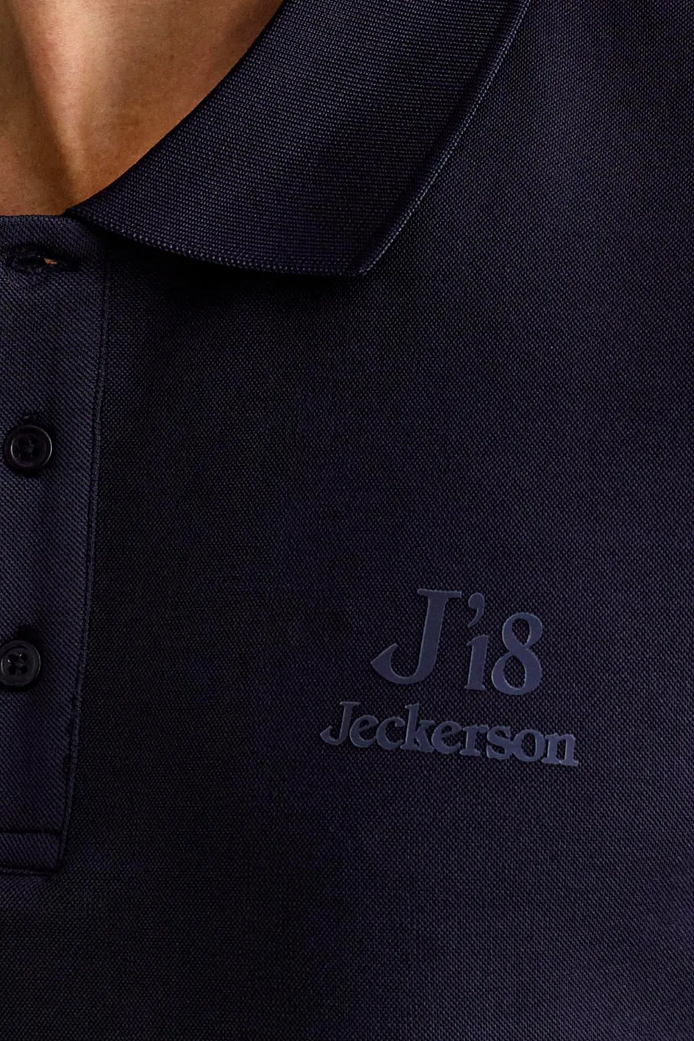 Jeckerson J18 Polo Shirt Dunkelblau Kurzarm