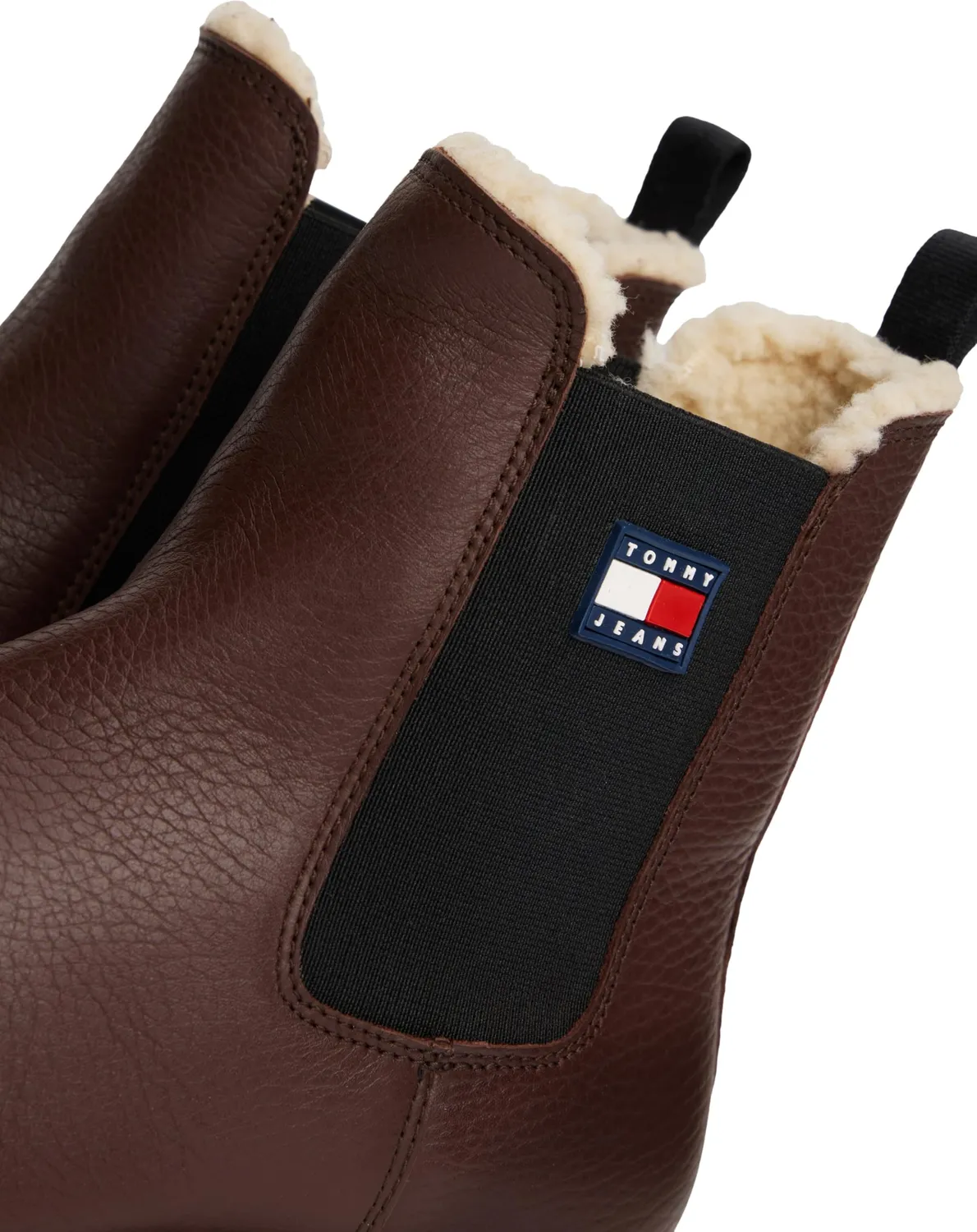 Tommy Jeans Chelsea Boots Damen mit Innenfutter Schwarz