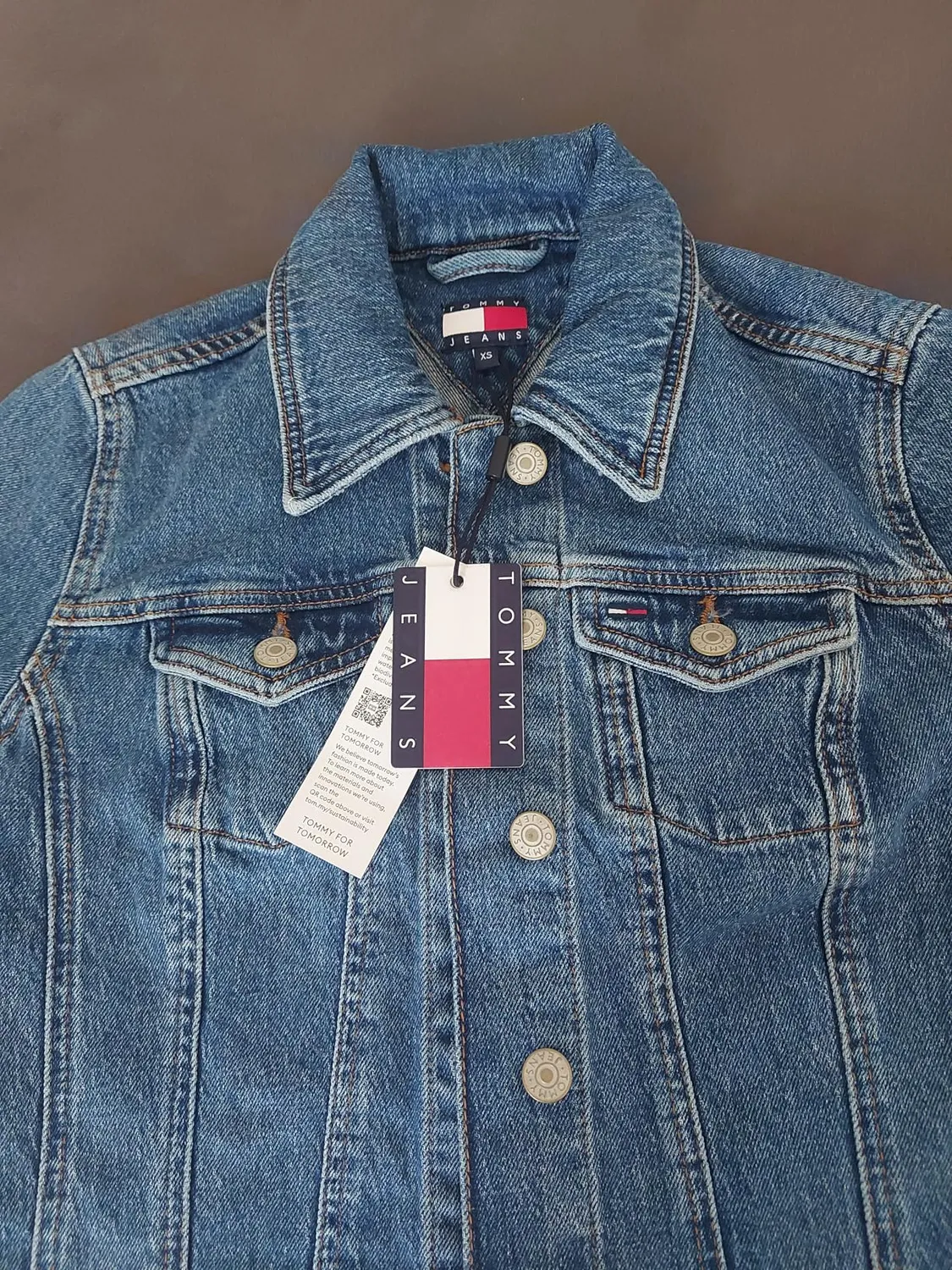 Tommy Jeans Vivianne Skn Jacket Ci8132 Trucker-Jacke Damen