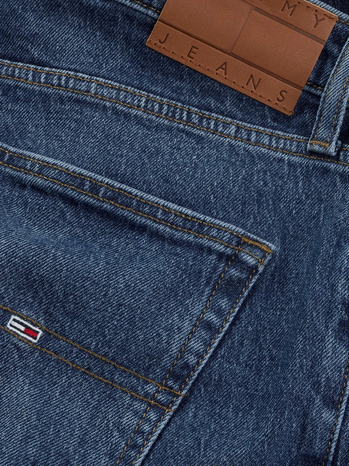 Tommy Jeans Otis Herren Jeans Straight 33W/36L dunkel