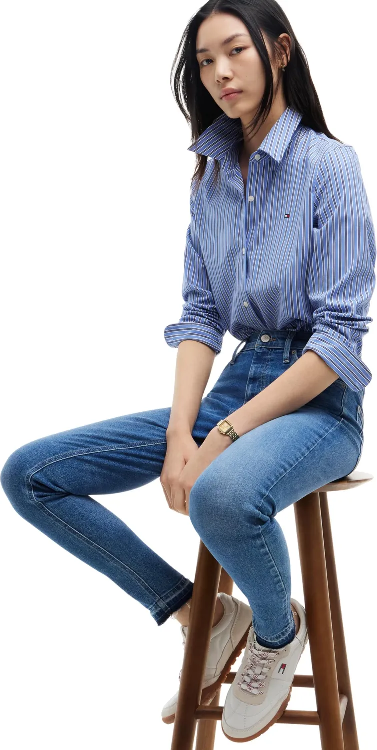 Tommy Jeans Nora Skinny Jeans 29W/34L Mid Rise Denim