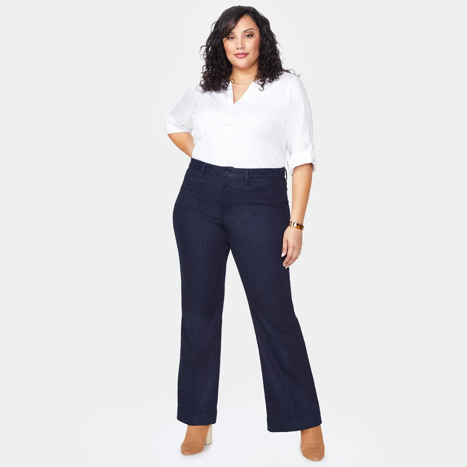 NYDJ Teresa Trouser Jeans Rinse Plus weit