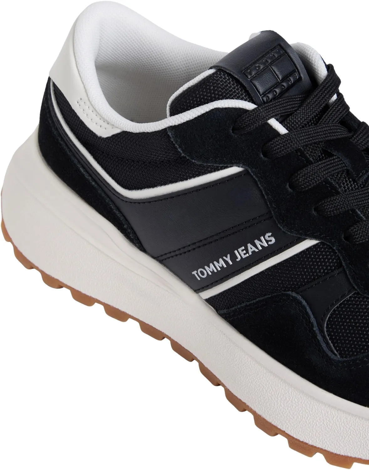Tommy Jeans Runner Damen Sneaker 42 Schwarz Low Top