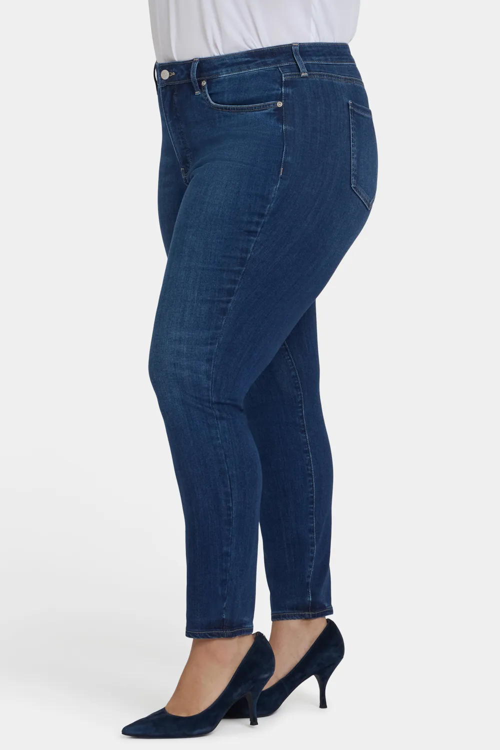 NYDJ Ami Skinny Plus Jeans Vintage Lapis Skinny