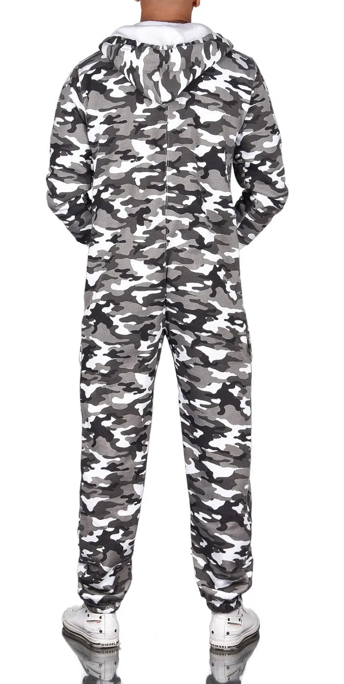 Alessandro Salvarini AS-039 Jumpsuit Trainingsanzug Herren elastisch