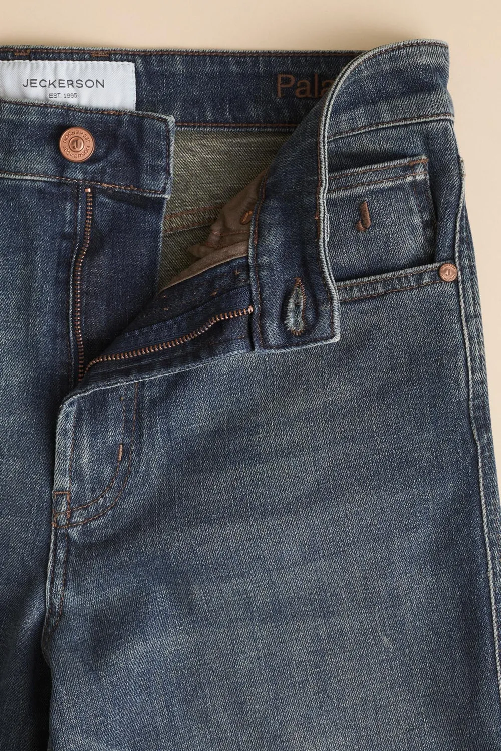 Jeckerson Jacky Jeans Palazzo Fit dunkelblau Damen