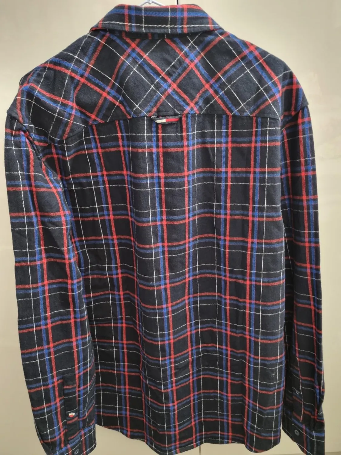 Tommy Jeans Check Pocket Freizeithemd Herren Karo