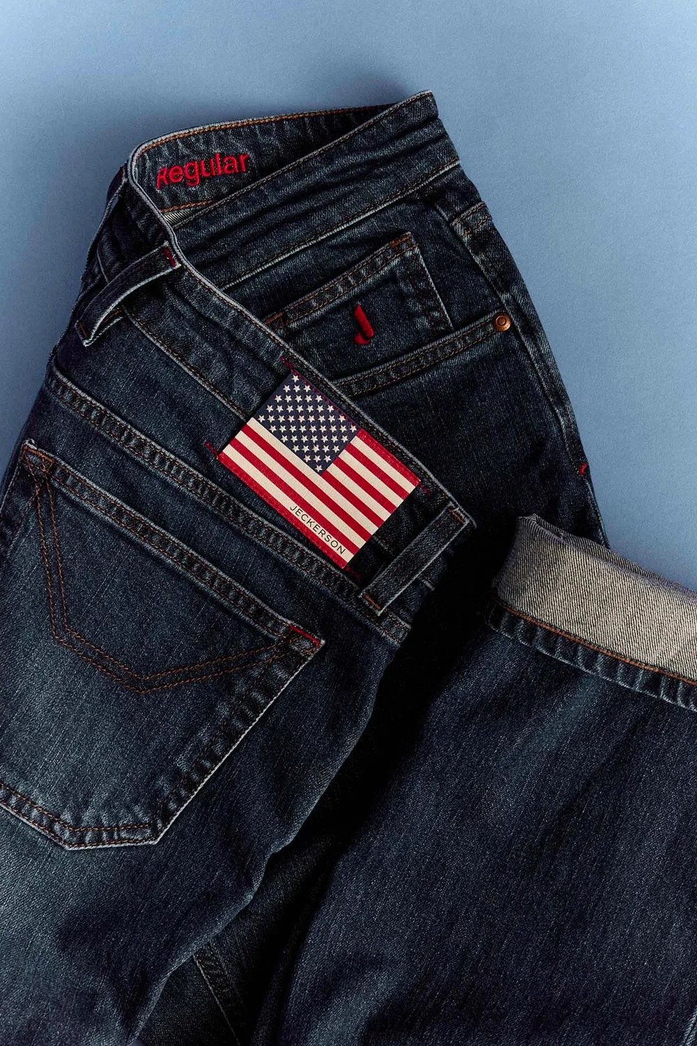 Jeckerson Il Pantalone Mondiale Jeans Regular Fit blau
