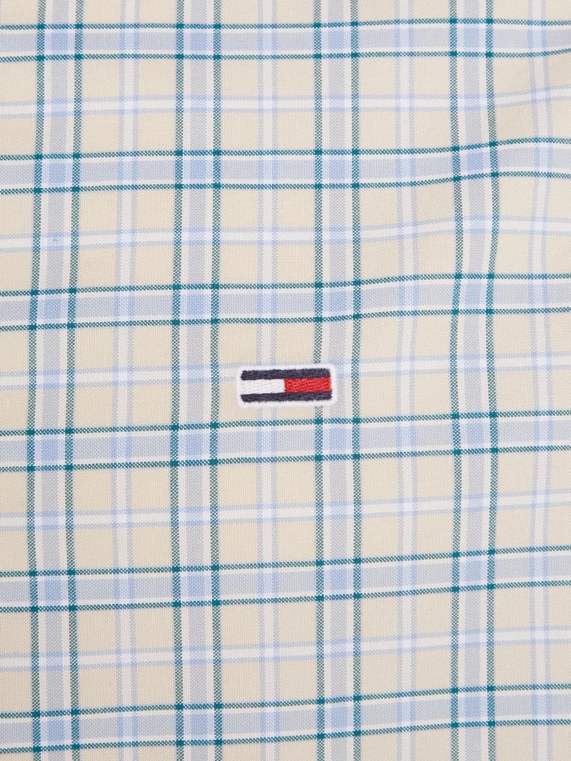 Tommy Jeans TJM Stretch Oxford Freizeithemd 3XL Beige