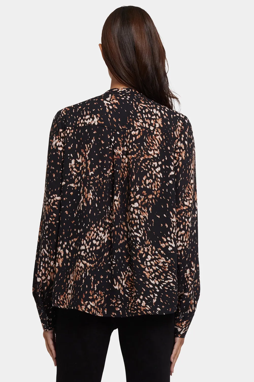 NYDJ Tie-Neck Bluse Le Montclair mit Schluppe