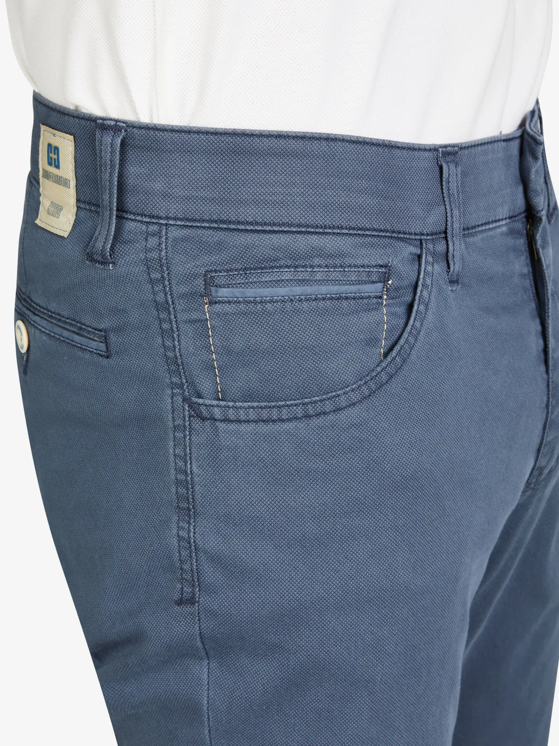 Club of Comfort Marvin 8103 Hose blau Regular Fit