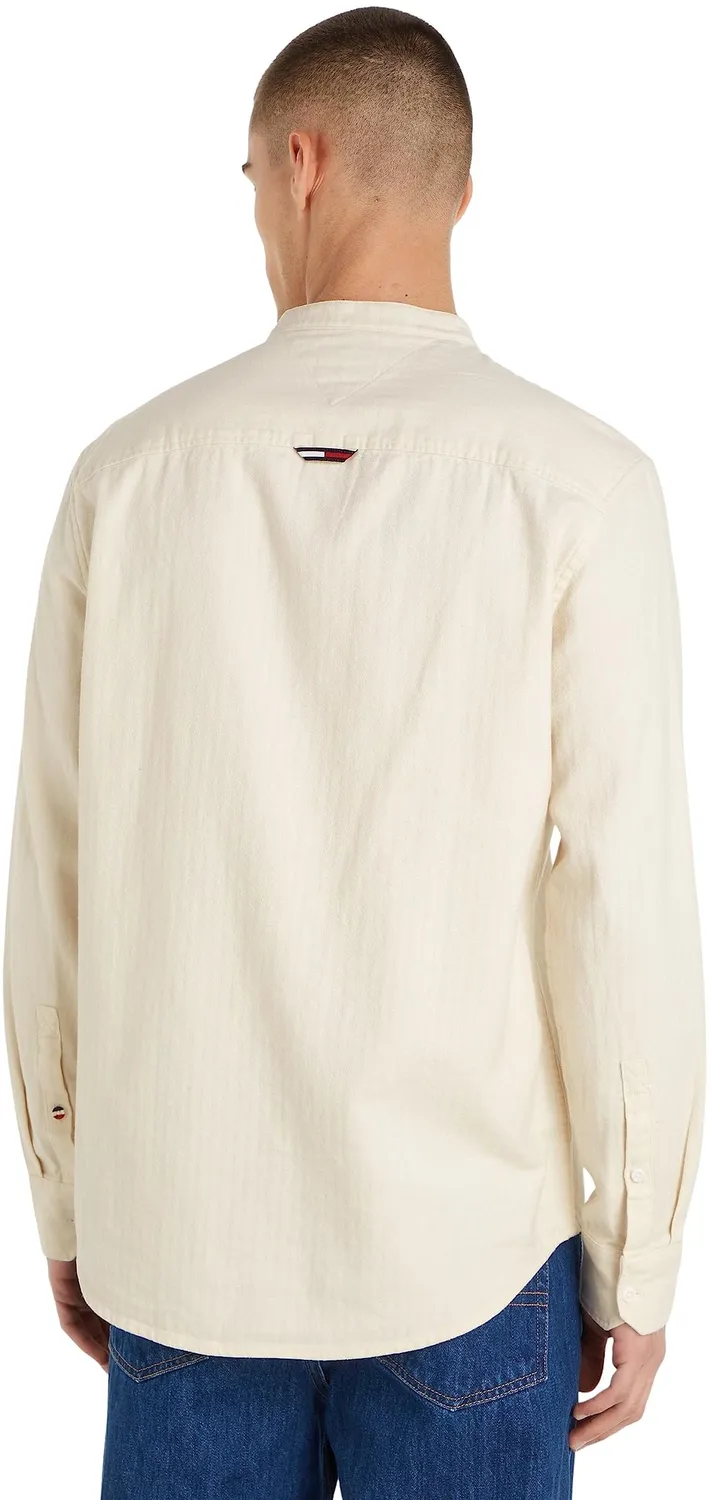 Tommy Jeans Herren Freizeithemd Langarm Baumwolle