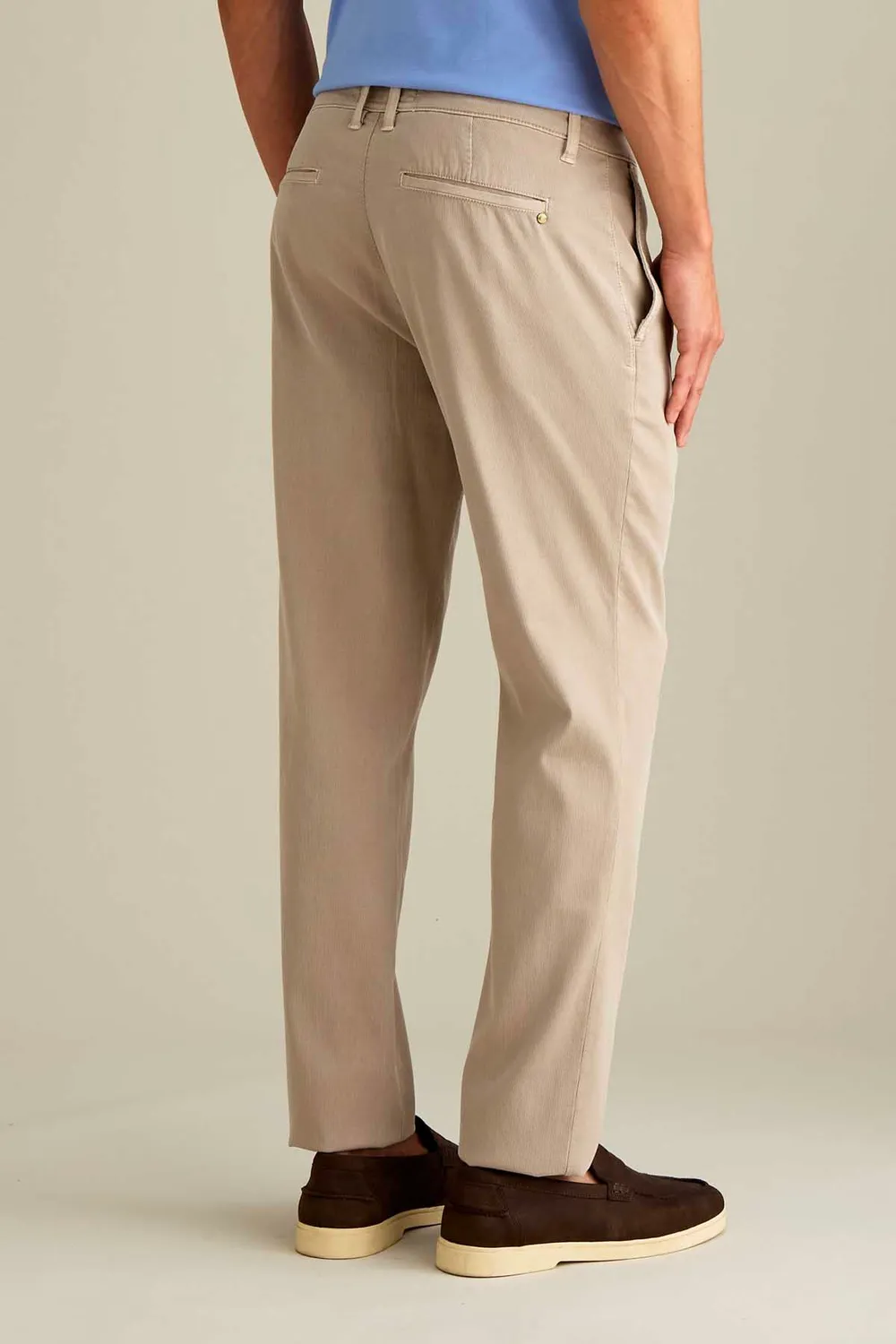 Jeckerson Jack Slim Fit Chino beige Zement Tencel
