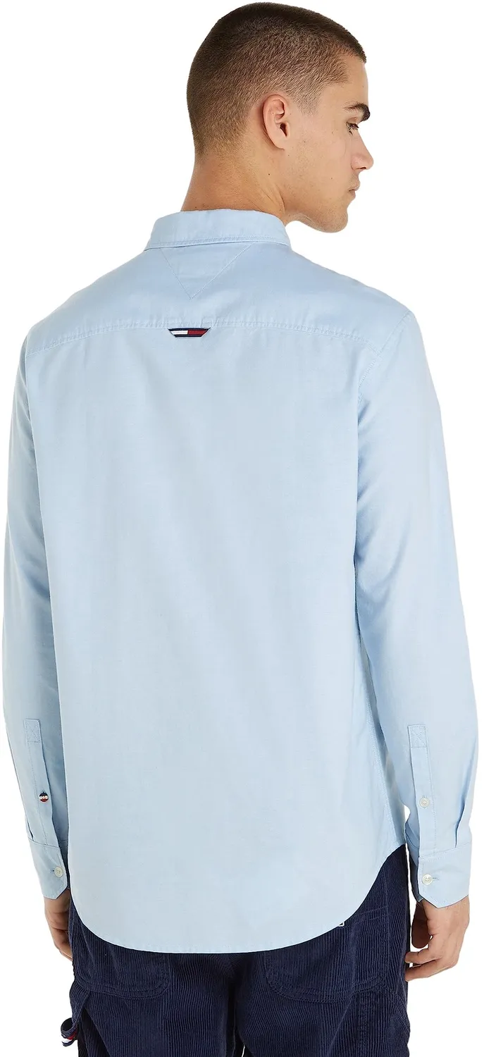Tommy Jeans Freizeithemd Herren Chambray Blue XXS
