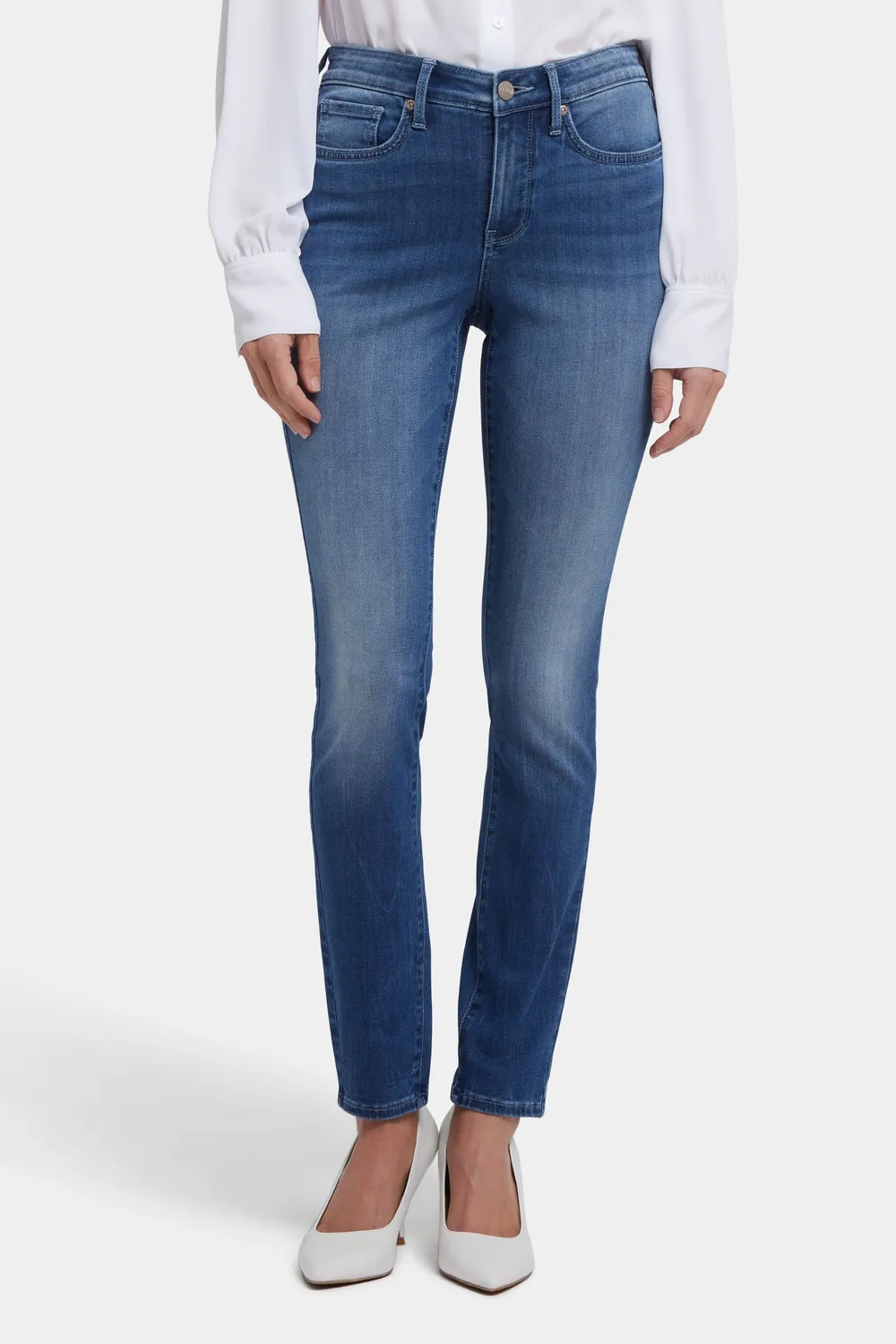 NYDJ Ami Skinny Jeans Cool Marine Sure Stretch