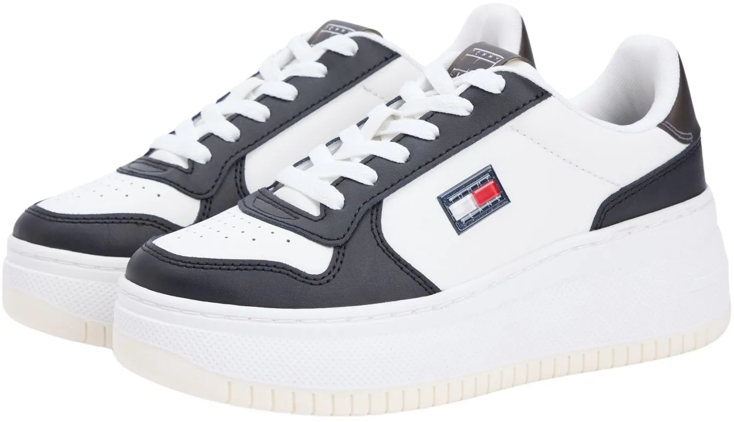 Tommy Jeans TJW Basket Flatform Sneaker Damen Weiß 38