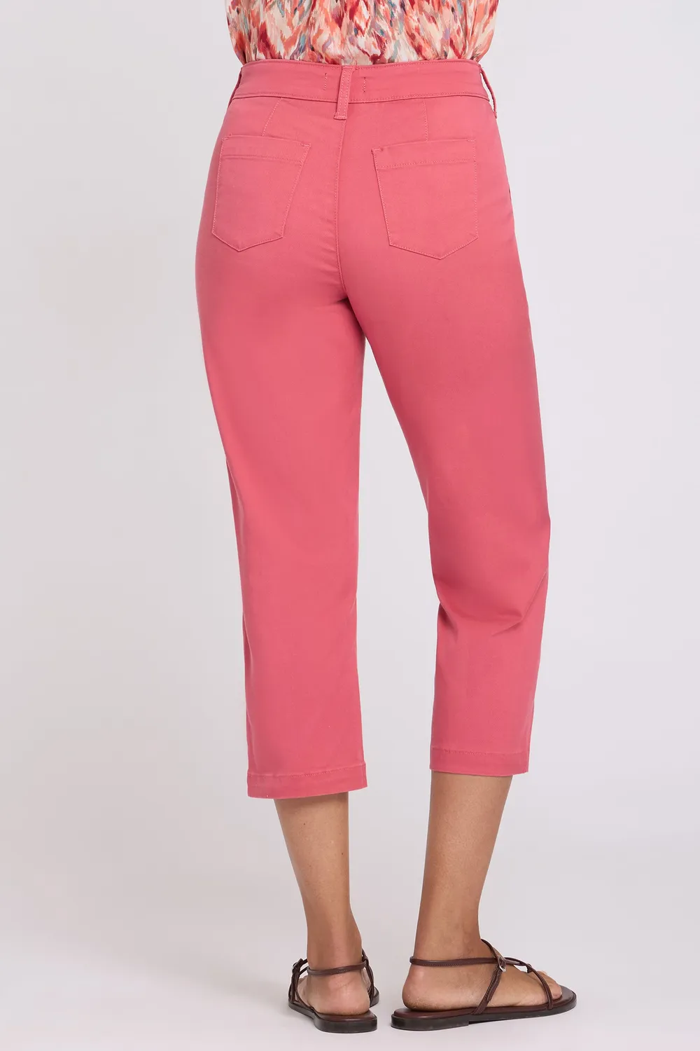 NYDJ Utility Hose Chrysanthemum Twill cropped