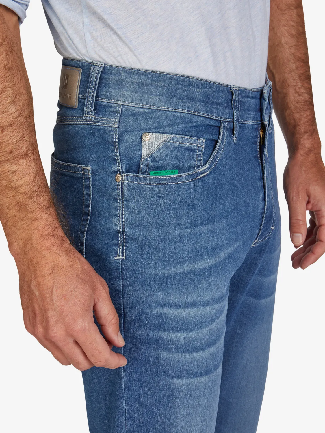 Club of Comfort Henry 6516 Jeans hellblau gewaschen
