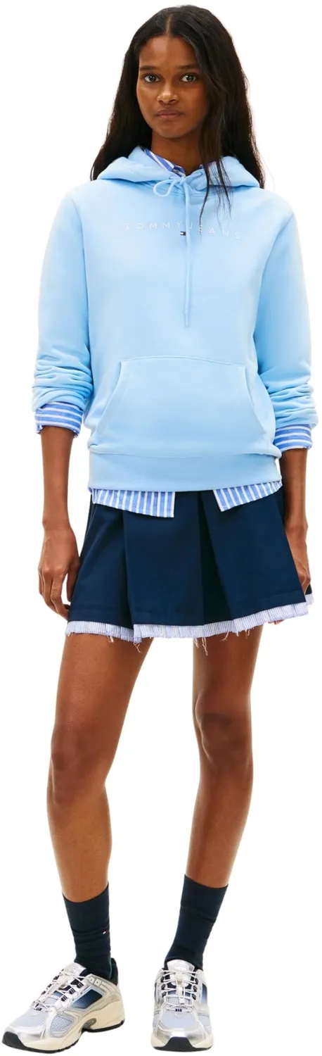 Tommy Jeans Damen Hoodie Kapuze Größe S Baumwollmix