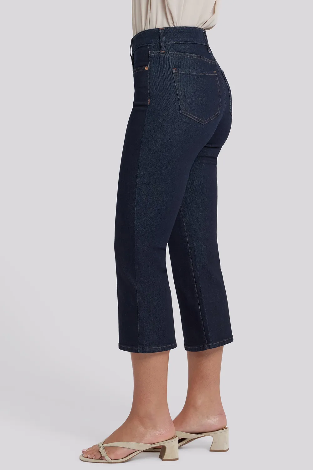 NYDJ Monica Kick Flare Crop Jeans Magical Indigo