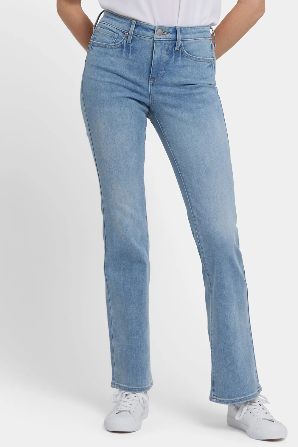 NYDJ Barbara Bootcut Jeans Petite Majestic Dusk blau