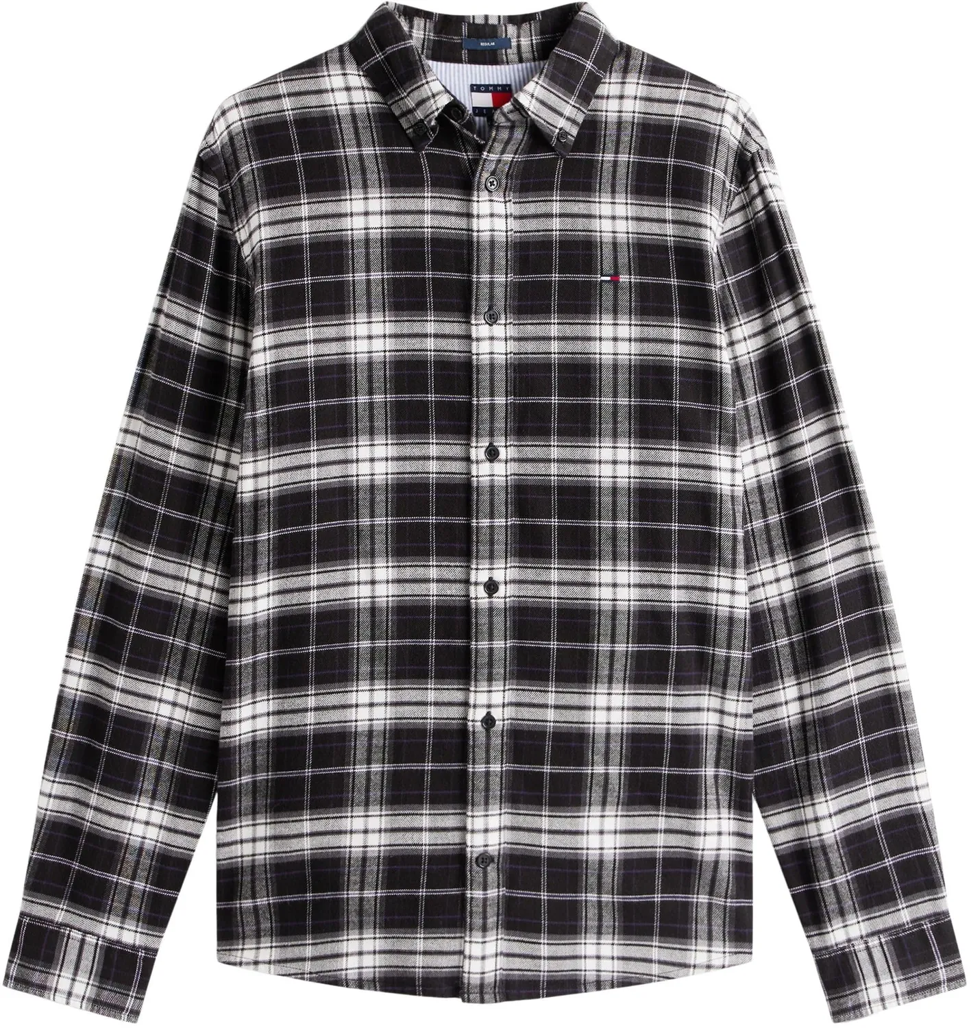 Tommy Jeans TJM DM0DM22024 Flanellhemd Herren 3XL kariert